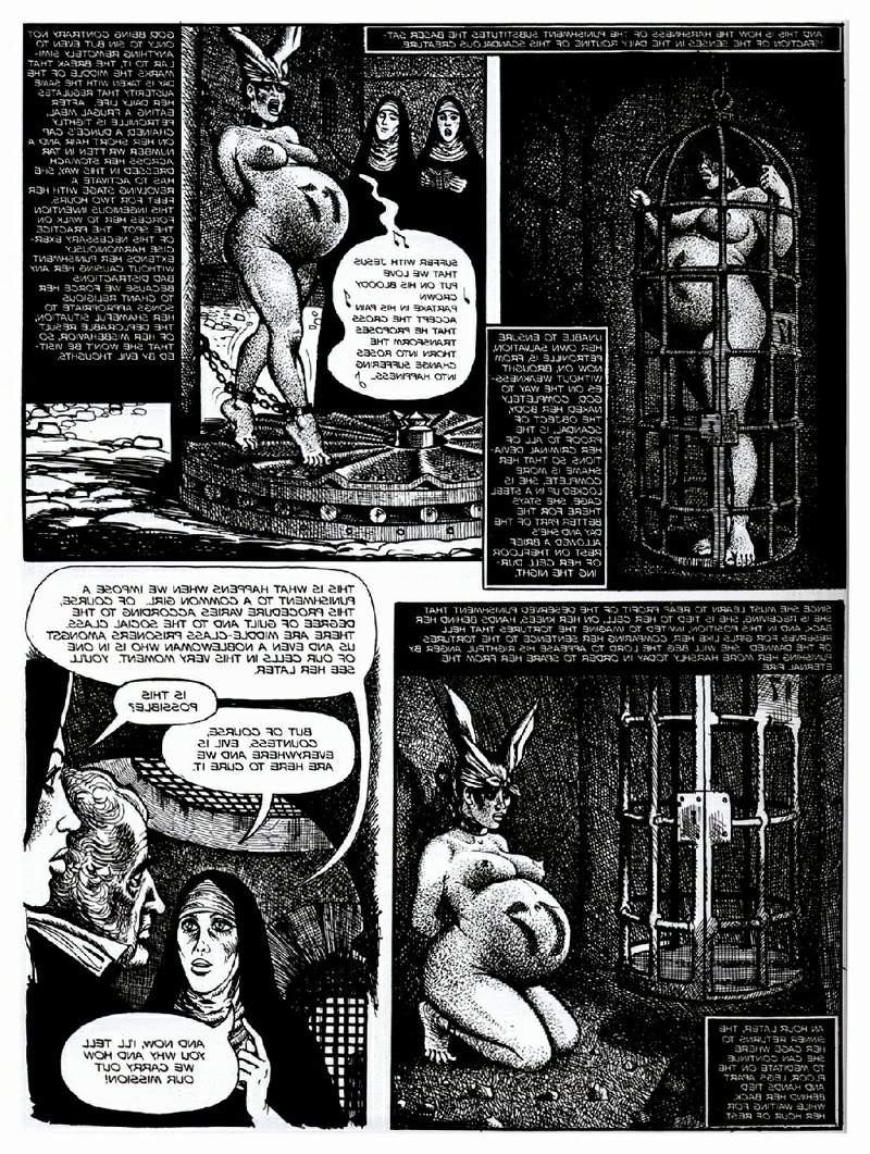 15P extreme evil dungeon bondage comic