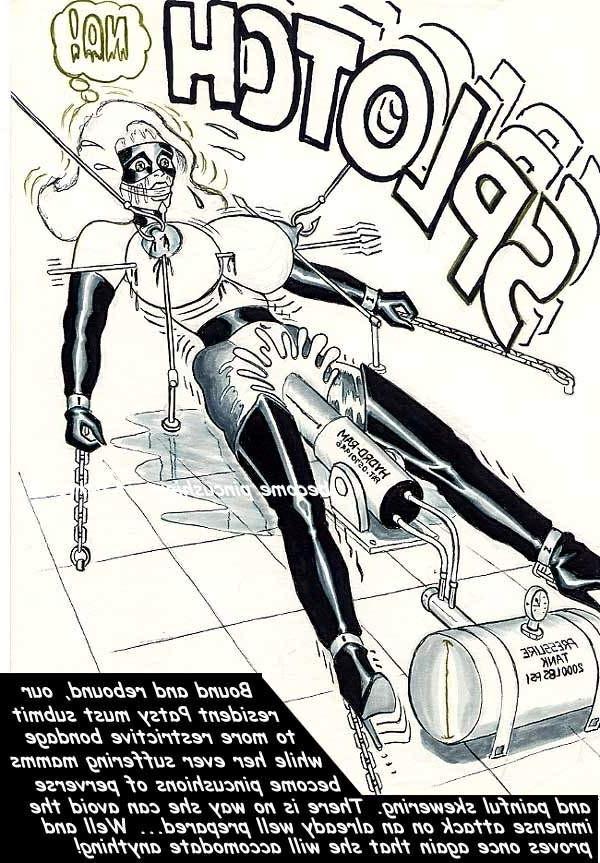 15P bizarre fantasy fetish bondage comic