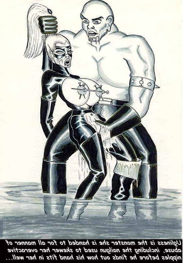 15P bizarre fantasy fetish bondage comic