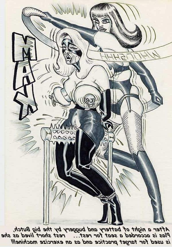 15P bizarre fantasy fetish bondage comic