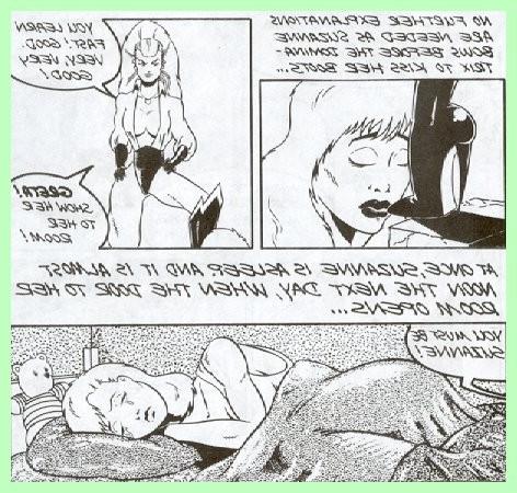 15P classic lesbian dungeon bondage comic
