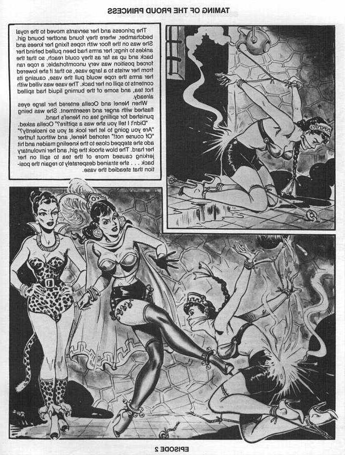 15P classic erotic lesbian bondage comic