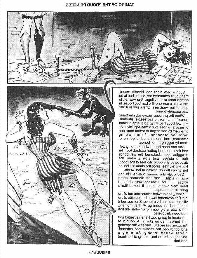 15P classic erotic lesbian bondage comic