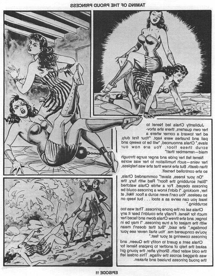 15P classic erotic lesbian bondage comic