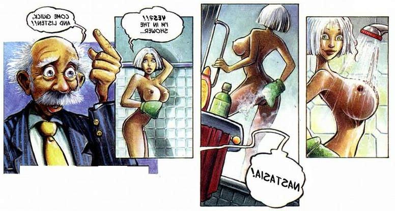 16P Hardcore comic adventures