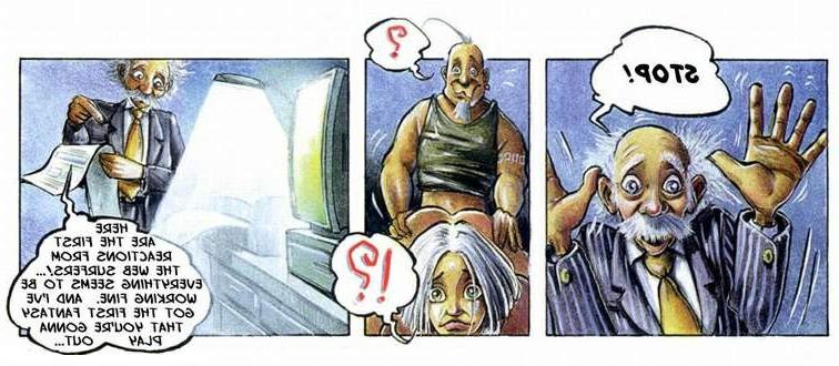 16P Hardcore comic adventures