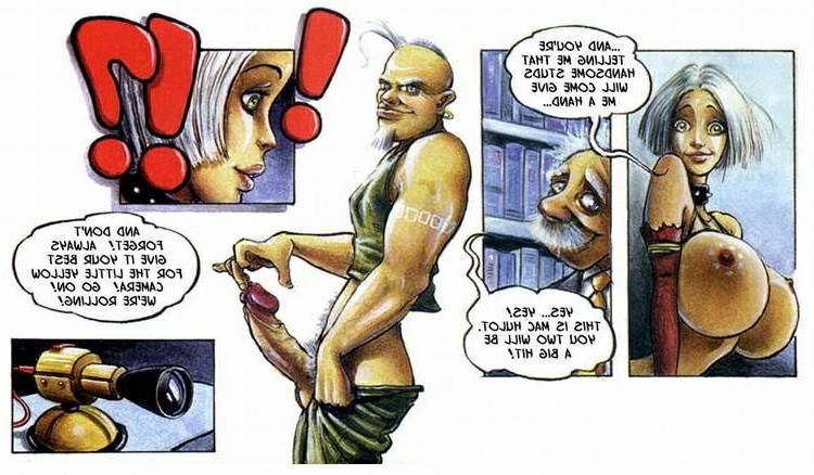 16P Hardcore comic adventures