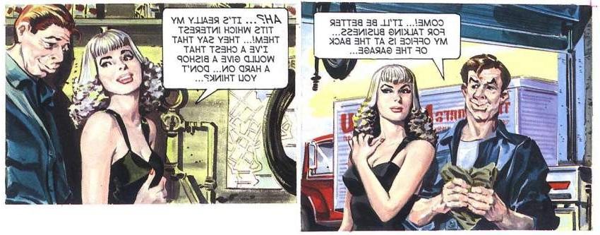 16P Hardcore comic adventures of widow