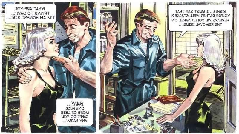 16P Hardcore comic adventures of widow