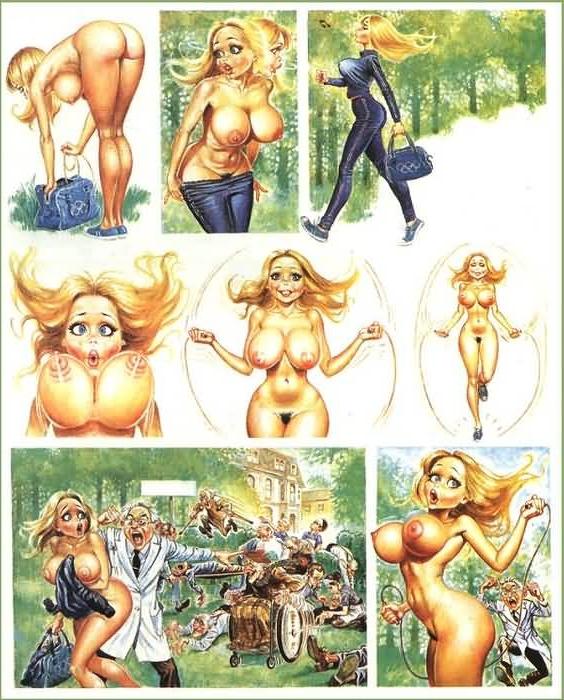 16P Funny classic erotic comic tales