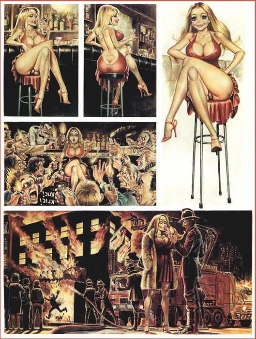 16P Funny classic erotic comic tales