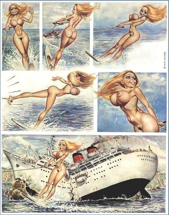 16P Funny classic erotic comic tales