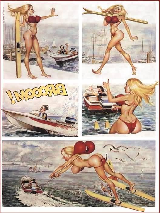 16P Funny classic erotic comic tales