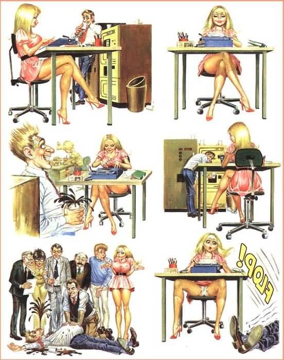 16P Funny classic erotic comic tales