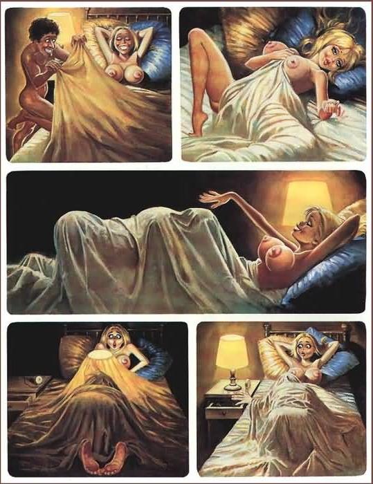 16P Funny classic erotic comic tales