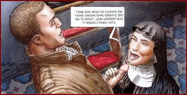 16P Hardcore-Comic-Fetisch über Nonnen und Sexsklaven
