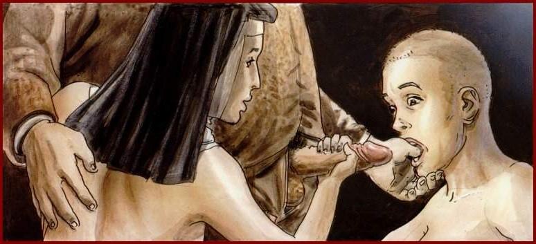 16P Hardcore comic nuns orgy