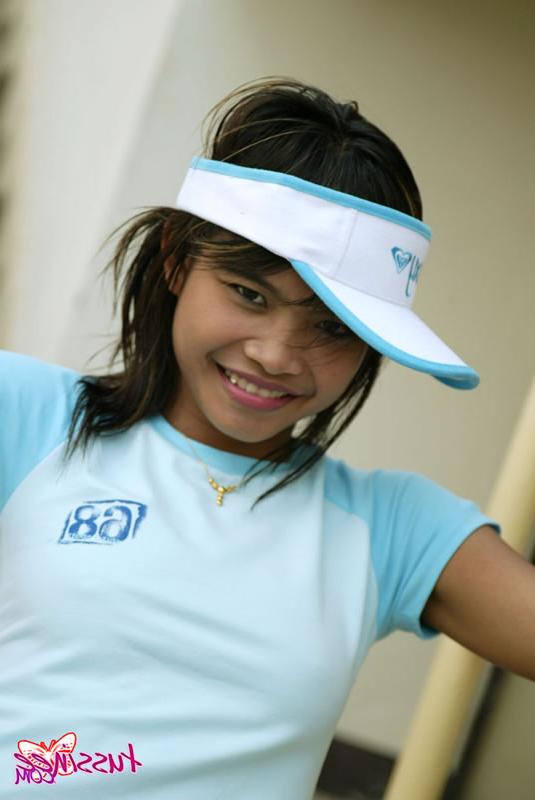 16P Thai teen girl in skirt