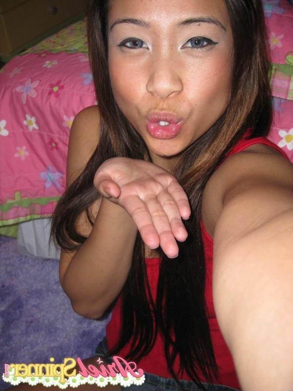 16P Naughty Teen Ariel Spinner Taking Some Pictures