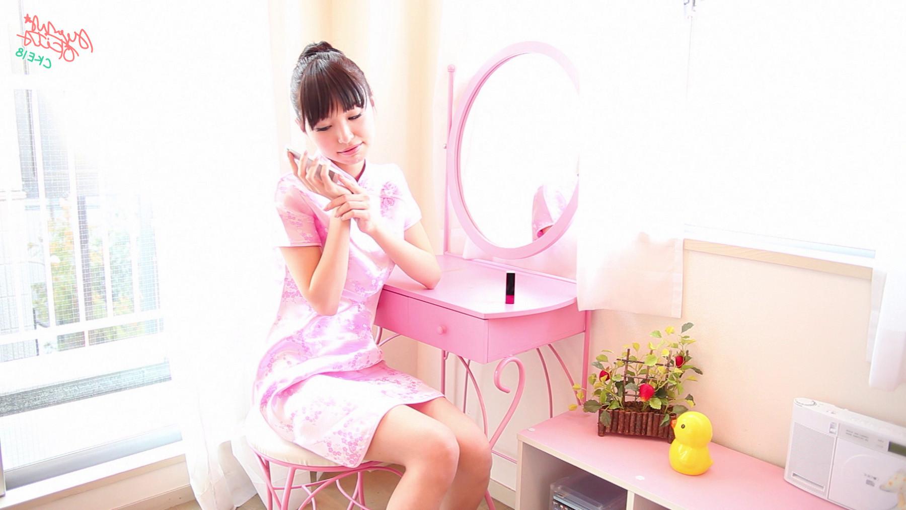 15P Japanese teen strips naked