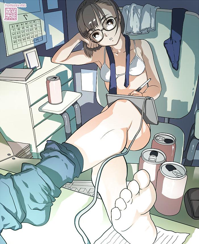 25P Anime Feet and Toes - Paranias