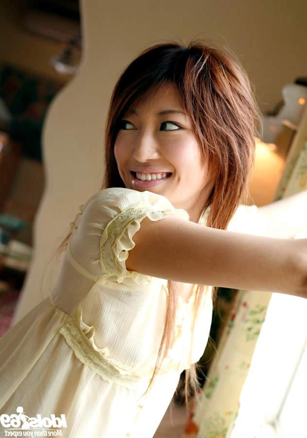 15P Sexy japanese babe wearing sheer lingerie