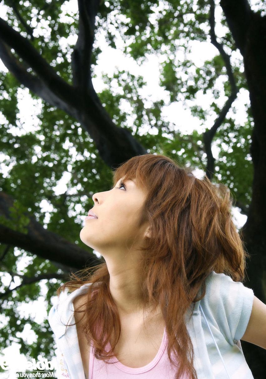 16P Japanese teen outdoors
