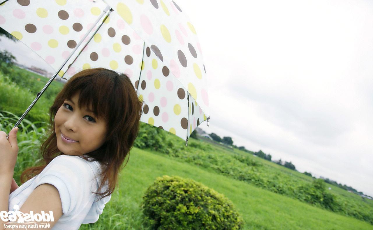 16P Japanese teen outdoors