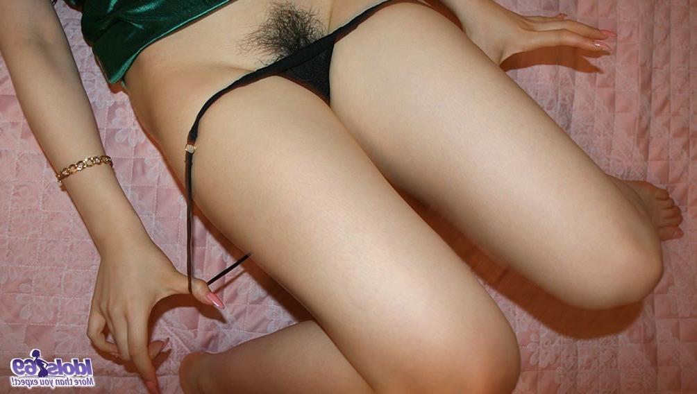 16P Naughty Erena pulls up her dress and lowers her panties