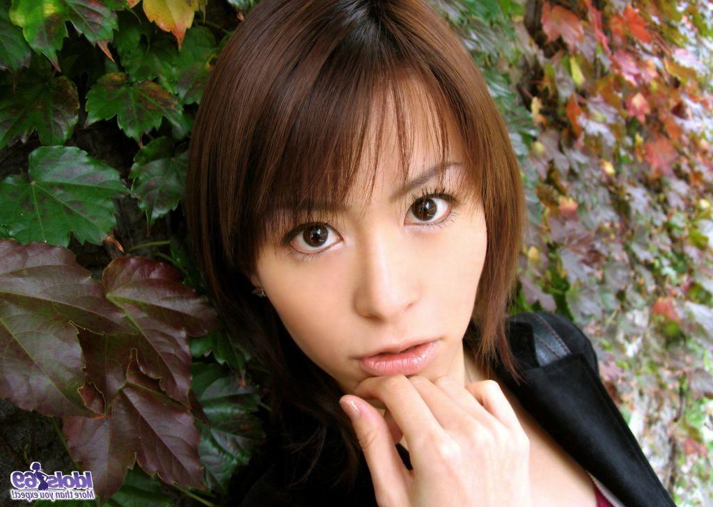 16P Sumire is tempting on her blue lingerie  as she strips off