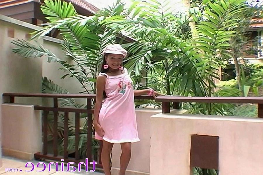 15P Thainee is horny, just look at the way she touches herself