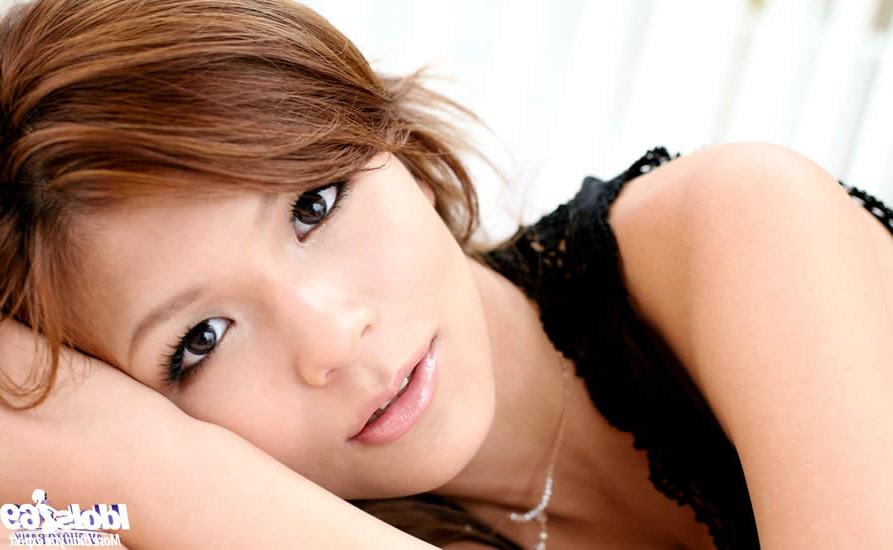 15P Cute japanese girl wearing sexy lingerie