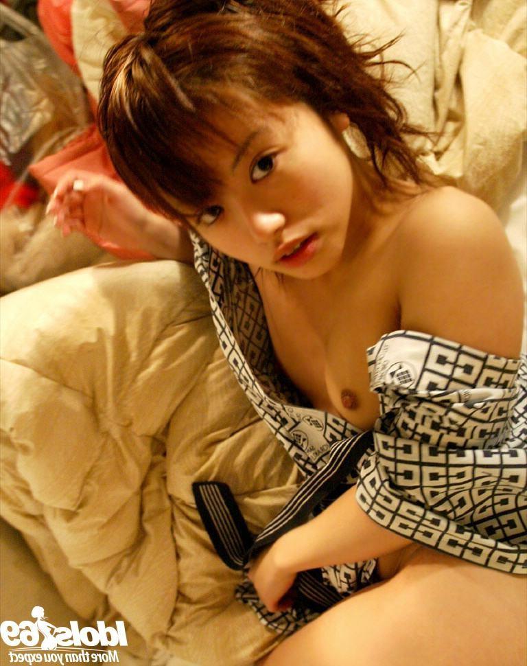 15P Petite barely legal Asian teen with small breasts takes hot bath