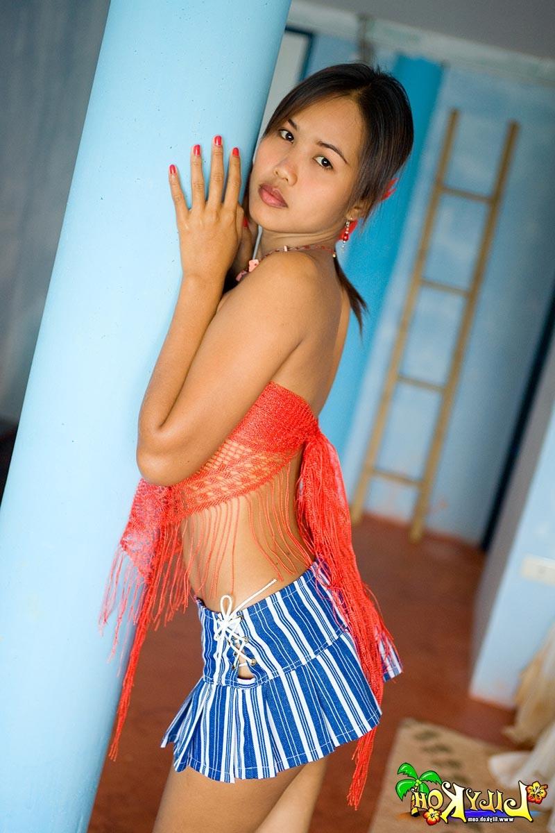 16P skinny asian teen