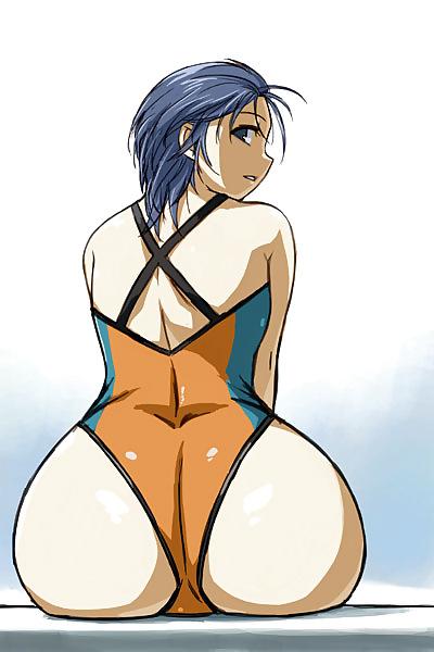 20P Various Anime-Manga-Hentai Images Vol 6: Swimsuits 2.