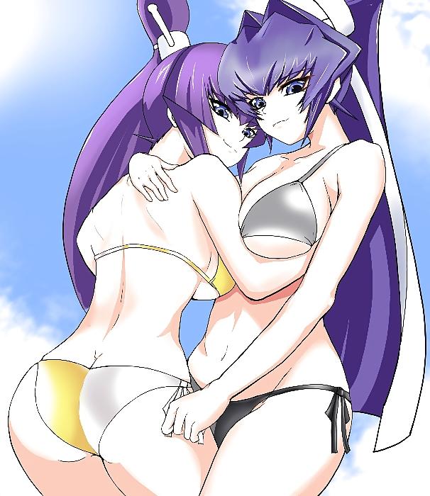 20P Various Anime-Manga-Hentai Images Vol 5: Swimsuits.