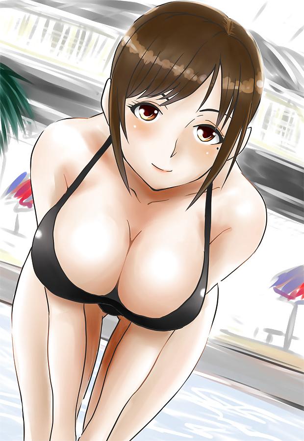20P Various Anime-Manga-Hentai Images Vol 5: Swimsuits.