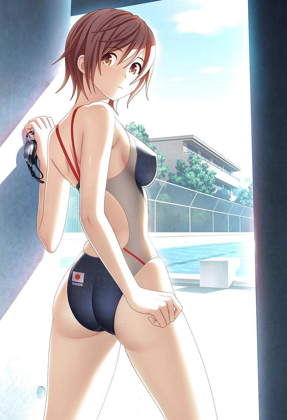 20P Various Anime-Manga-Hentai Images Vol 5: Swimsuits.