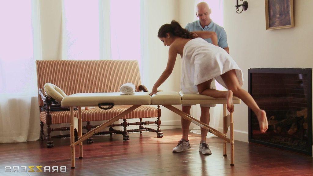 16P Teen Jynx Maze gets a massage with some man meat