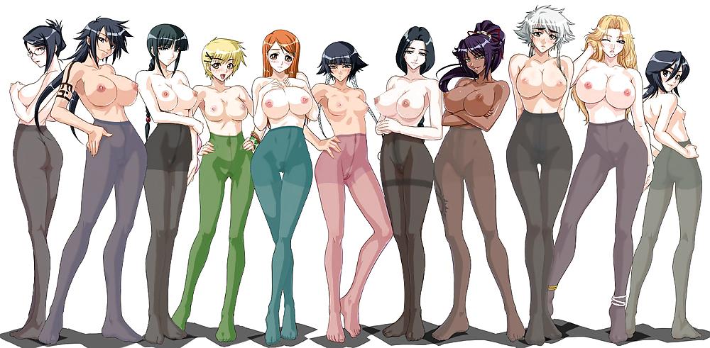 25P Pantyhose & Tights Anime-Manga-Hentai Vol 21: Photoshops 2.