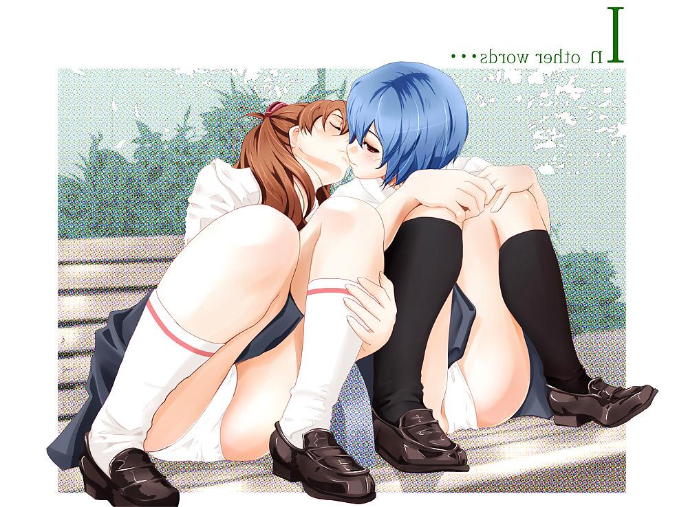 20P Pure Lesbian Anime-Manga-Hentai Volume 1.