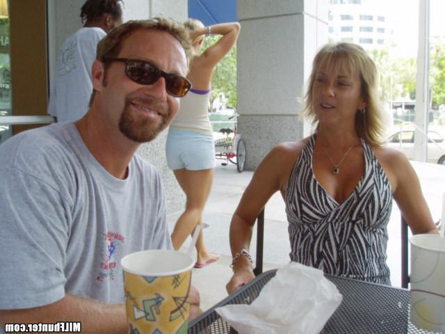 15P Older milf looking for some young hard cock meets the hunter