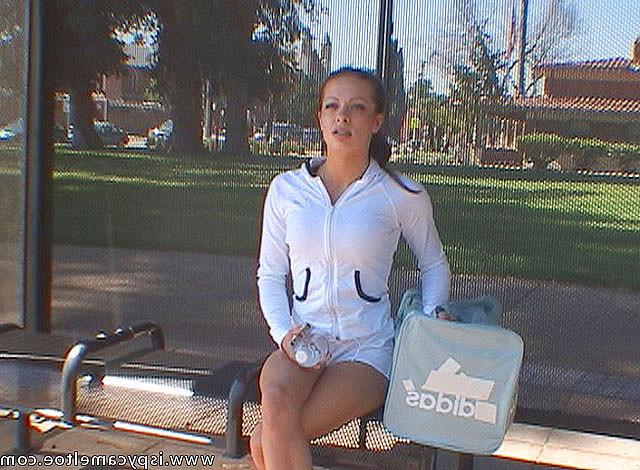 16P Cutie in braces twists her body for cock banging in her wet camel toe
