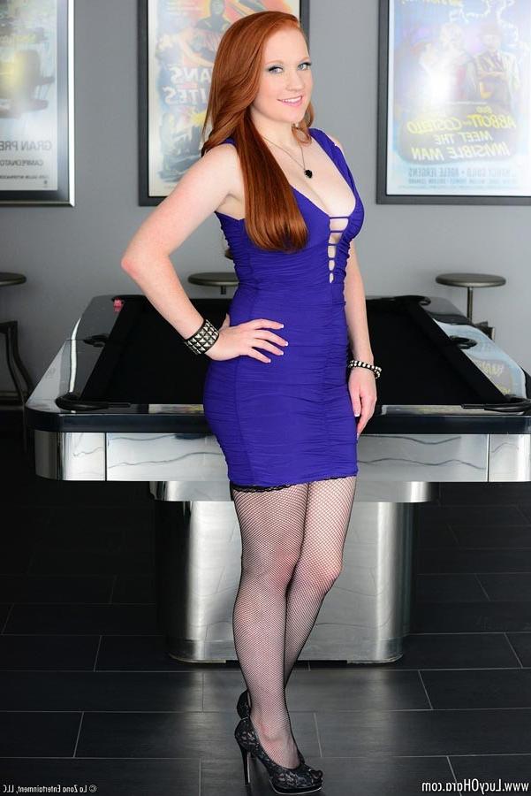 15P Lucy Ohara cums hard to her purple dildo
