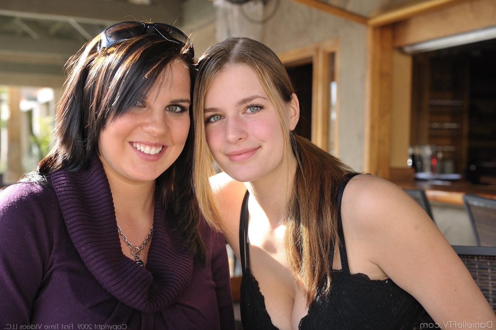 15P Danielle plays with a pregnant chick