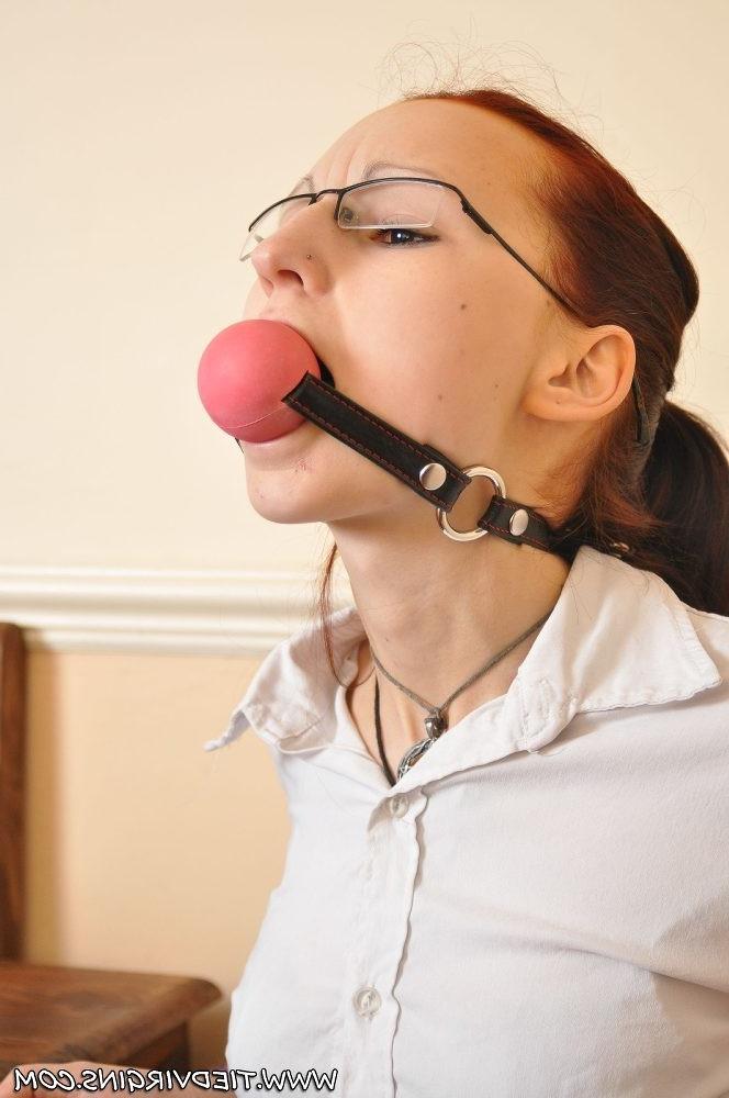 12P Tied virgin slut bailey is chained up for being a bad girl