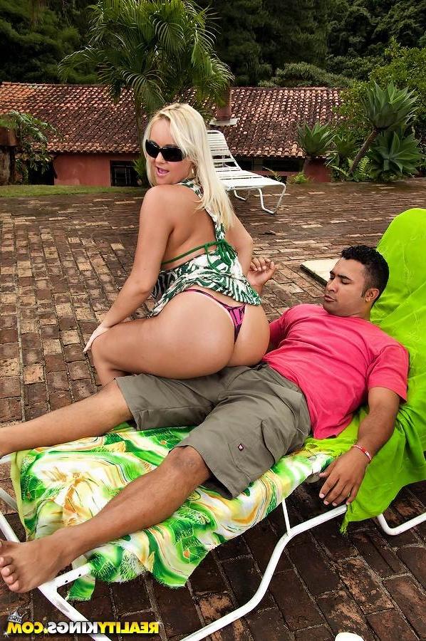 14P Beautiful hot fucking brazilian babe gets her amazing ass fucked at the pool in 