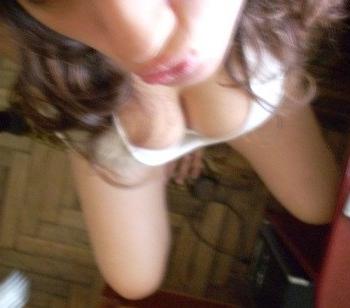 15P Gorgeous blonde teen with nice tits posing on camera naked