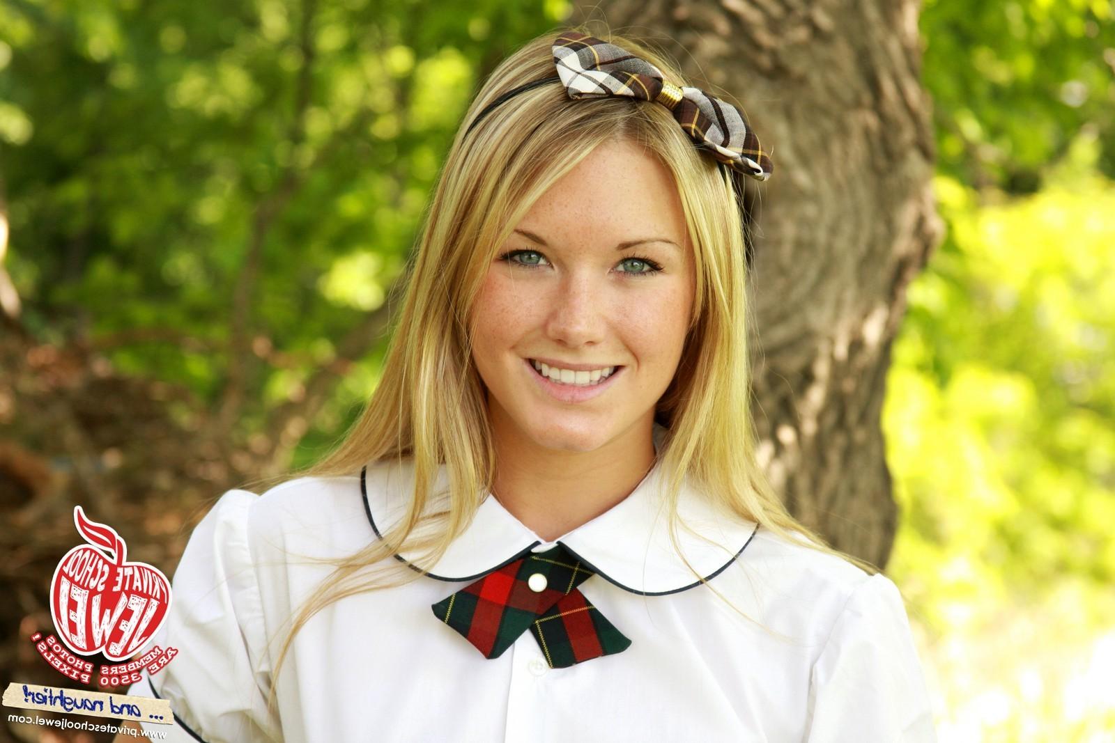 14P Private School Jewel out of uniform again