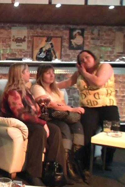12P Drunken fatties at a bar are having an orgy and the party is fucking great with 